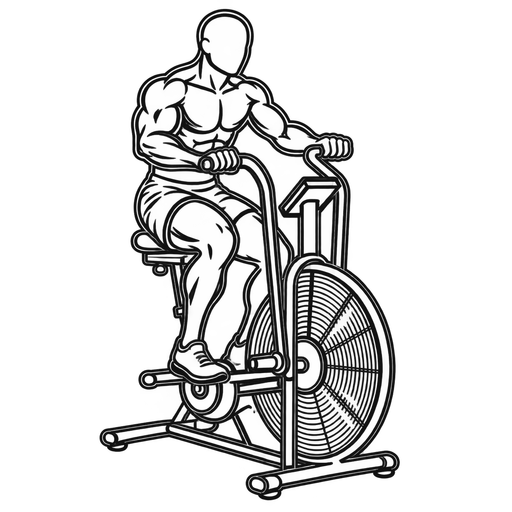 Assault Bike — animated sequence