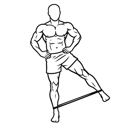 Banded Standing Hip Abduction
