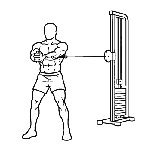 Cable Pallof Hold