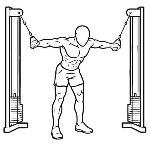 Cable Rear Delt Fly