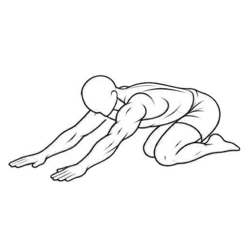 Child's Pose — animated sequence