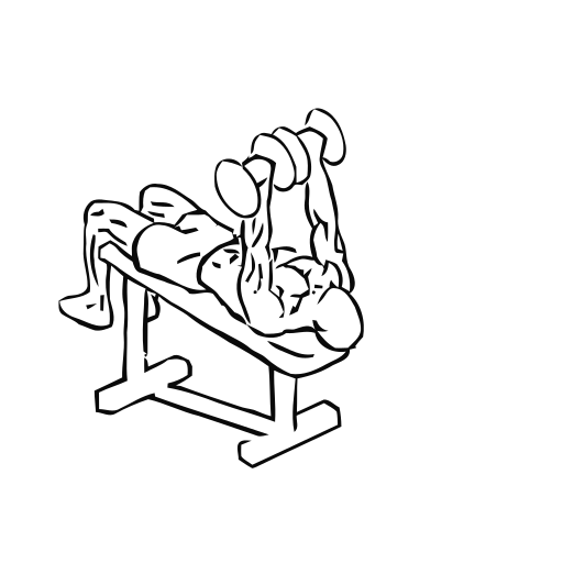 Decline Dumbbell Press