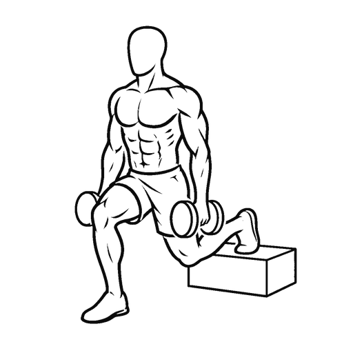 Deficit Reverse Lunge