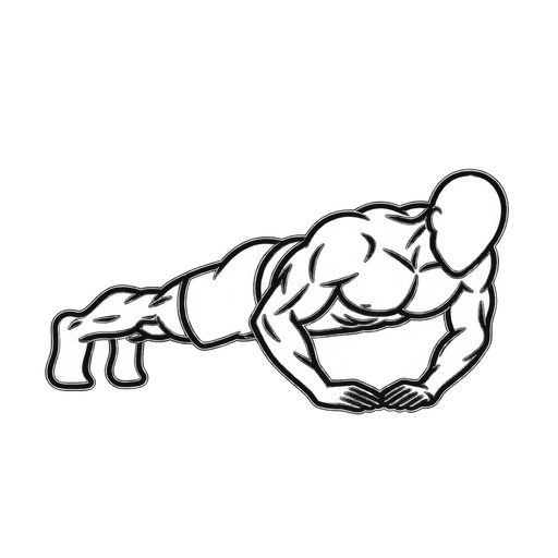 Diamond Push-up — animated sequence