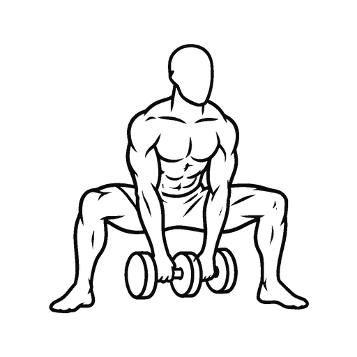 Dumbbell Sumo Deadlift