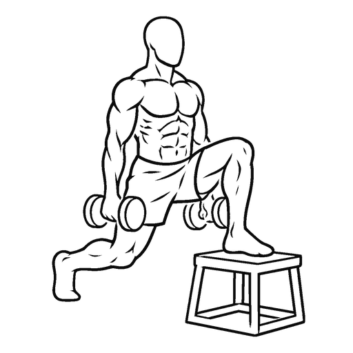 Front-Foot Elevated Split Squat