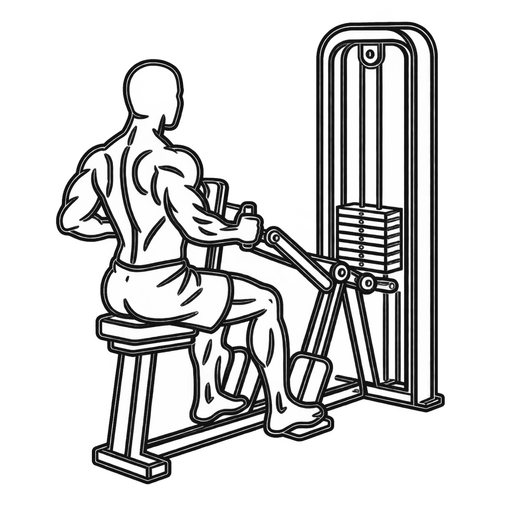 Machine Row — animated sequence
