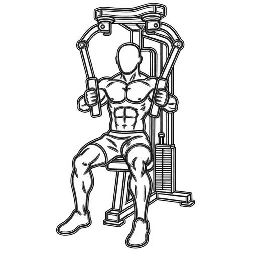 Pec Deck — animated sequence