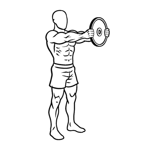 Plate Front Raise