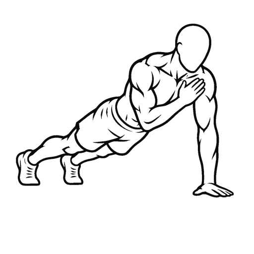 Push-up Shoulder Tap