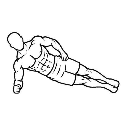 Side Plank Hip Dip
