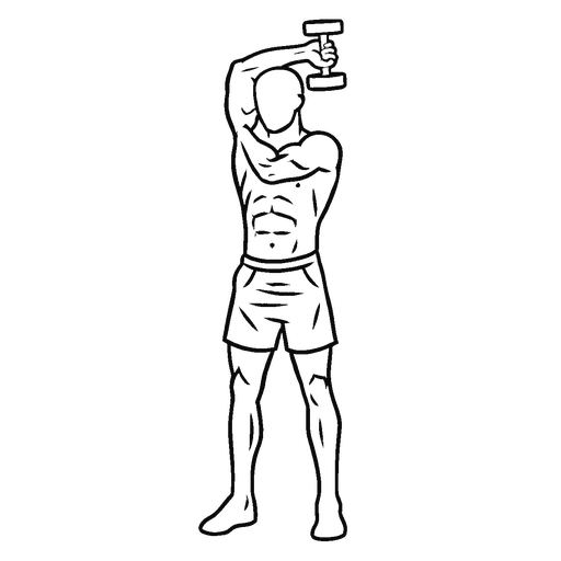 Single Arm Dumbbell Tricep Extension
