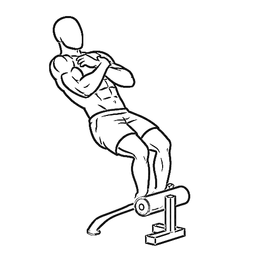 Sissy Squat — animated sequence