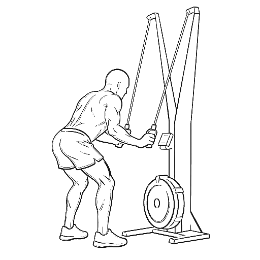 SkiErg — animated sequence