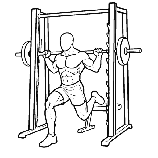Smith Machine Bulgarian Split Squat