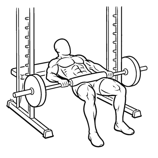 Smith Machine Hip Thrust