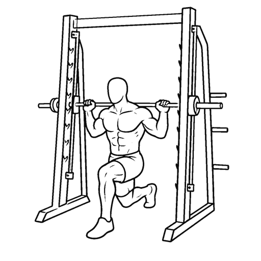 Smith Machine Split Squat