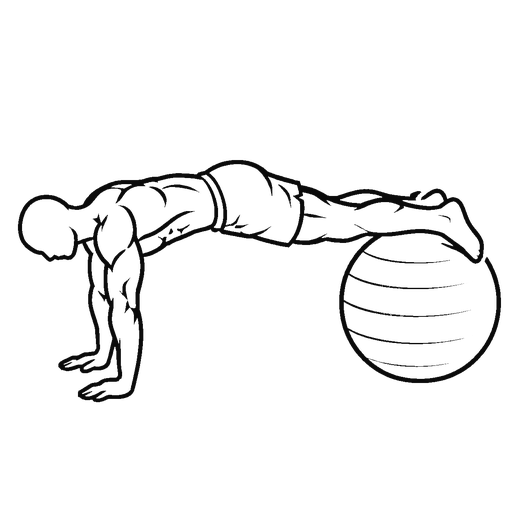 Stability Ball Hamstring Curl