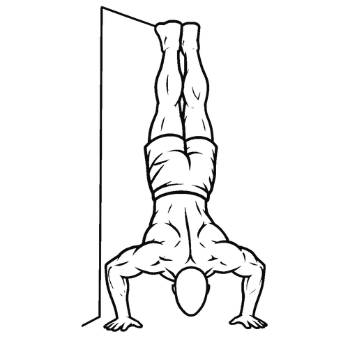 Wall Handstand Push-up