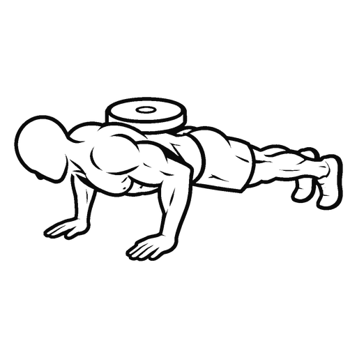Weighted Push-up