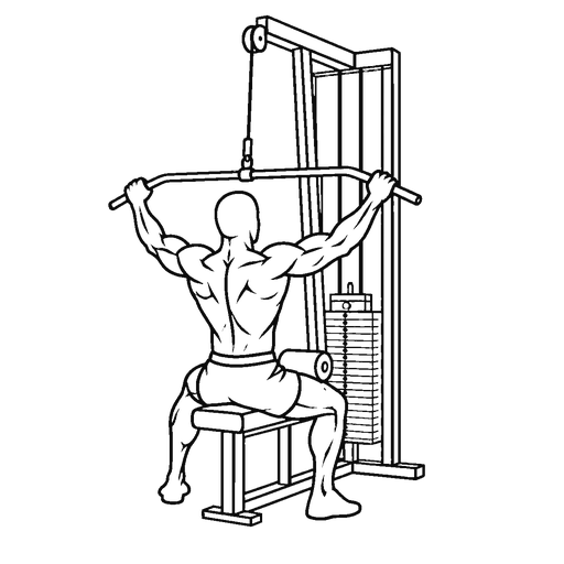 Wide-Grip Lat Pulldown